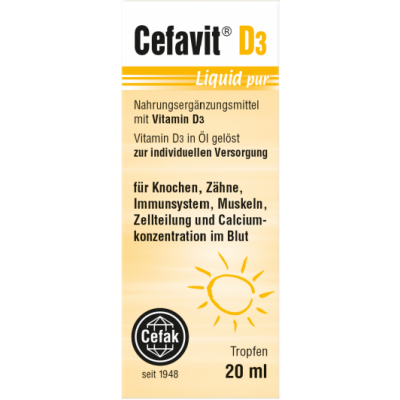 CEFAVIT D3 Liquid pur Tropfen zum Einnehmen