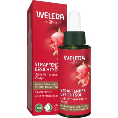 WELEDA straffendes Gesichtsöl Granatapfel