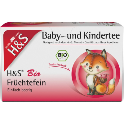 H&S Bio Baby- u.Kindertee Früchtefein Filterbeutel