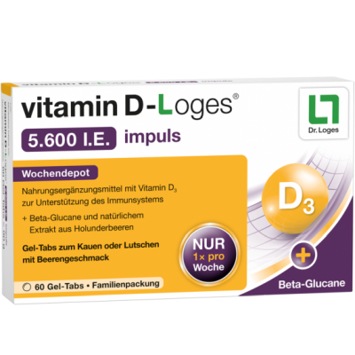 VITAMIN D-LOGES 5.600 I.E. impuls Wochendepot KTA