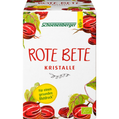 ROTE BETE Kristalle Bio Schoenenberger Pulver