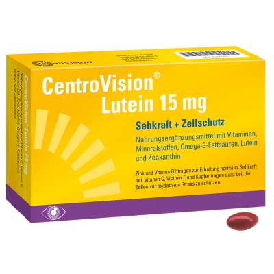 CENTROVISION Lutein 15 mg Kapseln