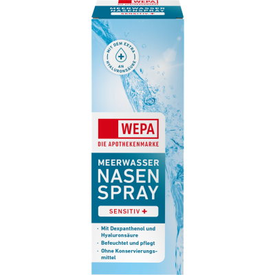 WEPA Meerwasser Nasenspray sensitiv+