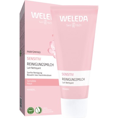 WELEDA Sensitiv Reinigungsmilch Mandel