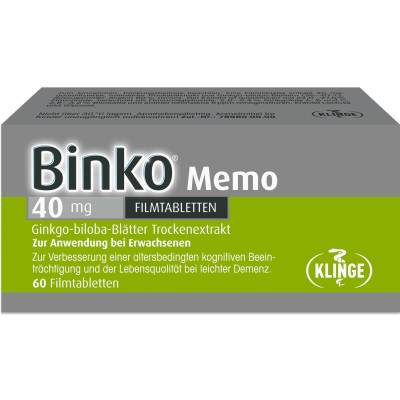 BINKO Memo 40 mg Filmtabletten