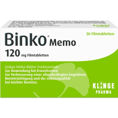 BINKO Memo 120 mg Filmtabletten