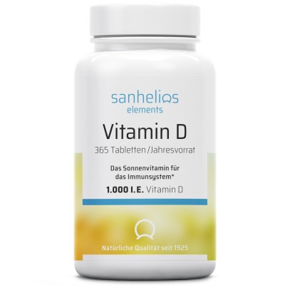 SANHELIOS Vitamin D 1.000 I.E. Tabletten