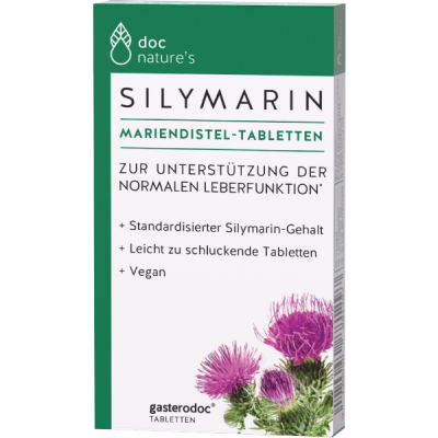 GASTERODOC Silymarin Mariendistel Tabletten