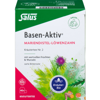 BASEN AKTIV Tee Nr.2 Mariend.-Löwenzahn Bio Salus