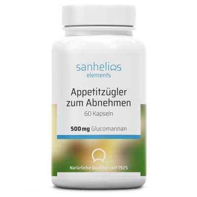 SANHELIOS Appetitzügler zum Abnehmen Kapseln