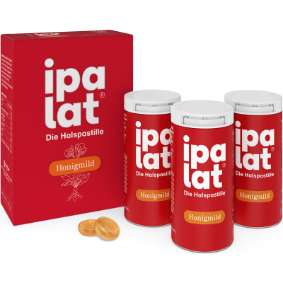 IPALAT Halspastillen honigmild o.Menthol zuckerfr.