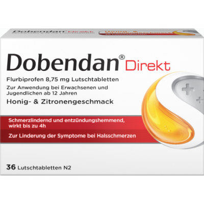 DOBENDAN Direkt Flurbiprofen 8,75 mg Lutschtabl.