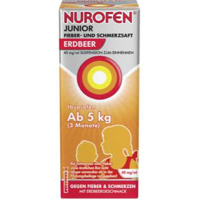 NUROFEN Junior Fiebersaft Erdbeer 20 mg/ml