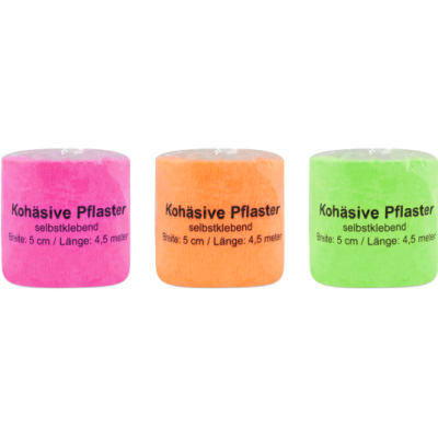 KOHÄSIVE Pflaster/Bandage 5 cmx4,5 m 3er-Pack