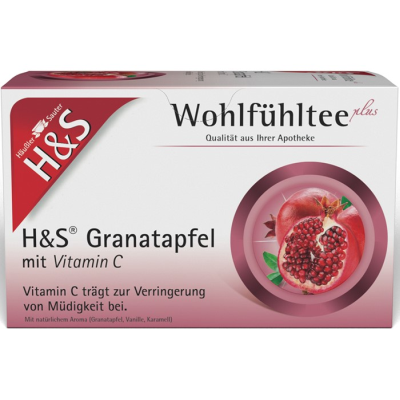 H&S Granatapfel mit Vitamin C Filterbeutel