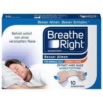 BESSER Atmen Breathe Right Nasenpfl.normal beige