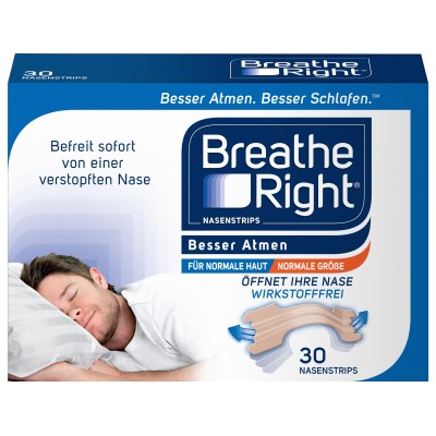 BESSER Atmen Breathe Right Nasenpfl.normal beige