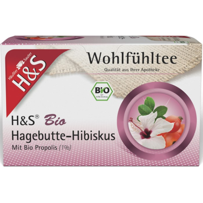 H&S Bio Hagebutte-Hibiskus Filterbeutel