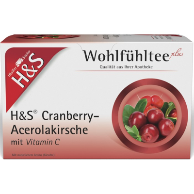 H&S Cranberry-Acerolakirsche mit Vitamin C Fbtl.