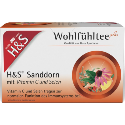 H&S Sanddorn m.Vitamin C und Selen Filterbeutel