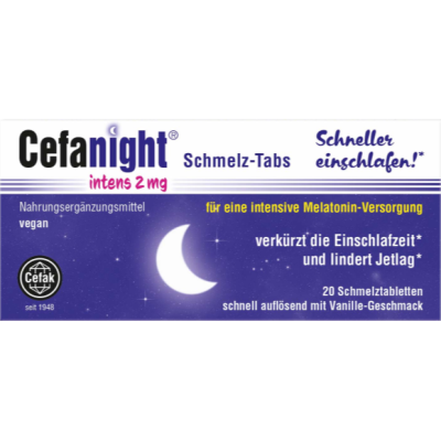 CEFANIGHT intens 2 mg Schmelz-Tabs