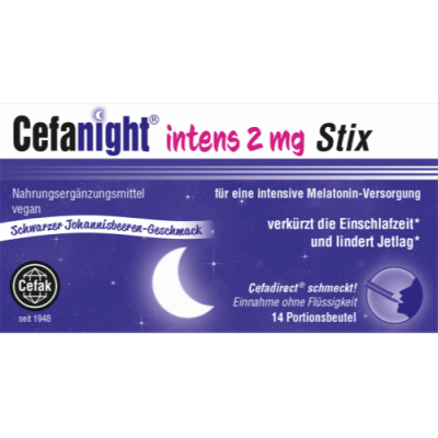 CEFANIGHT intens 2 mg Stix