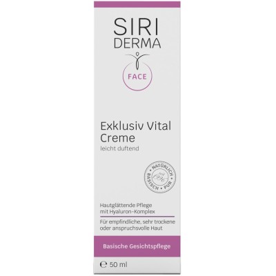 SIRIDERMA Exklusiv Vital Creme leicht duftend