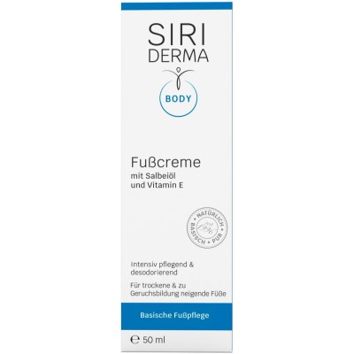 SIRIDERMA Fußcreme