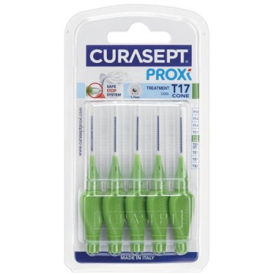 CURASEPT PROXI T17 grün Interdentalbürste