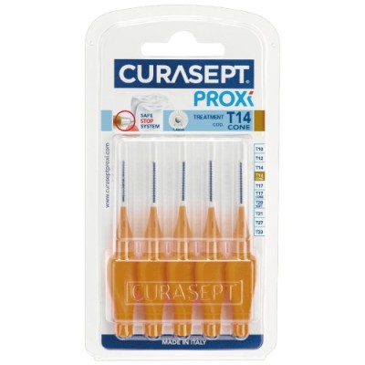 CURASEPT PROXI T14 dunkel gold Interdentalbürste