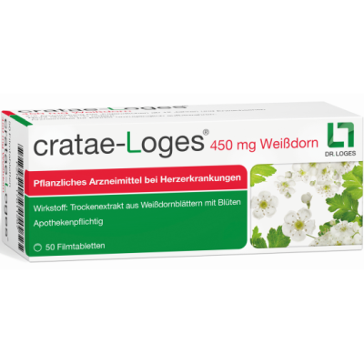 CRATAE-LOGES 450 mg Weißdorn Filmtabletten