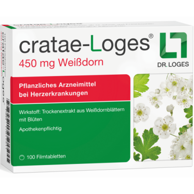 CRATAE-LOGES 450 mg Weißdorn Filmtabletten