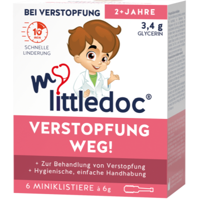 MYLITTLEDOC Verstopfung weg Miniklistiere ab 2 J.