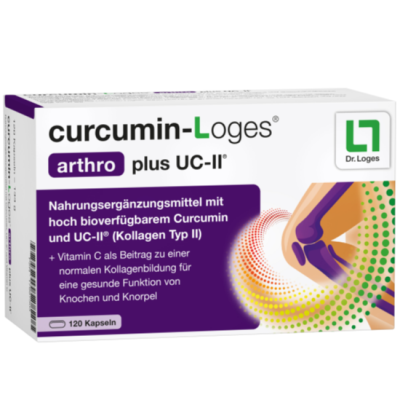 CURCUMIN-LOGES arthro plus UC-II Kapseln