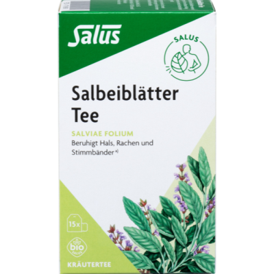 SALBEIBLÄTTER Tee Bio Salus Filterbeutel