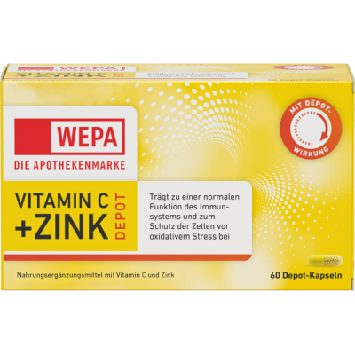 WEPA Vitamin C+Zink Kapseln