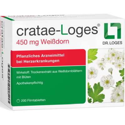 CRATAE-LOGES 450 mg Weißdorn Filmtabletten