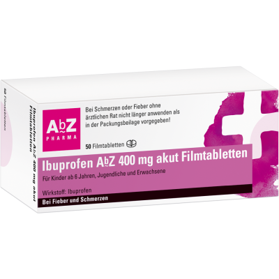 IBUPROFEN AbZ 400 mg akut Filmtabletten