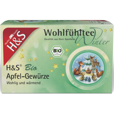 H&S Wintertee Bio Apfel-Gewürze Filterbeutel