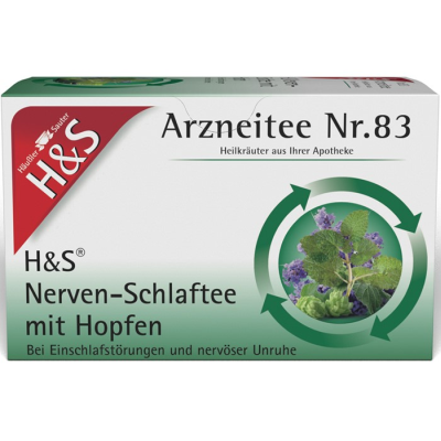 H&S Nerven- und Schlaftee mit Hopfen Filterbeutel