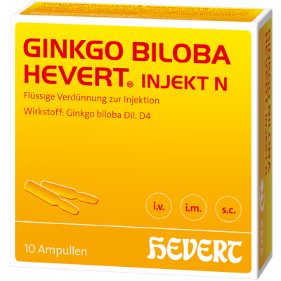 GINKGO BILOBA HEVERT injekt N Ampullen