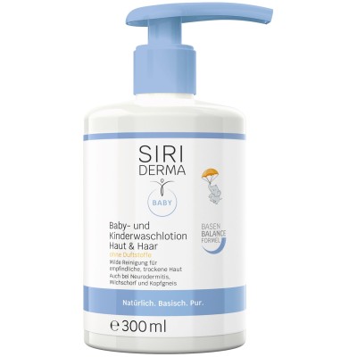 SIRIDERMA Baby- und Kinderwaschlotion Haut & Haar