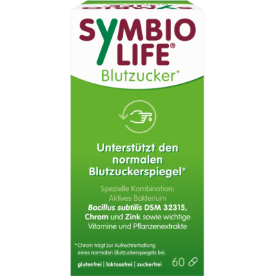 SYMBIOLIFE Blutzucker Bakterienstämme u.Chrom Kps.