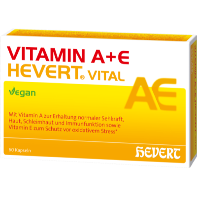 VITAMIN A+E Hevert Vital Kapseln