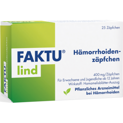 FAKTU lind Hämorrhoidenzäpfchen