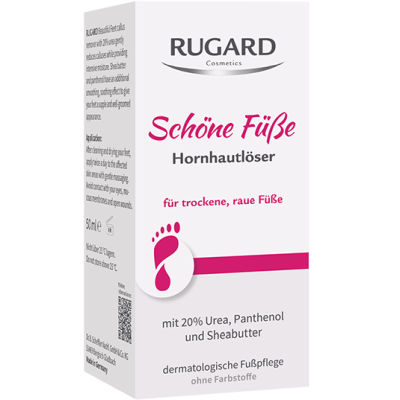 RUGARD Schöne Füße Hornhautlöser Creme