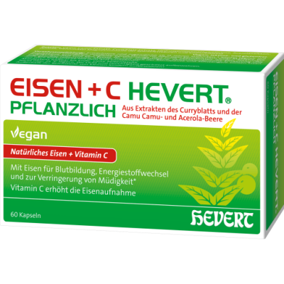 EISEN+C Hevert pflanzlich Kapseln