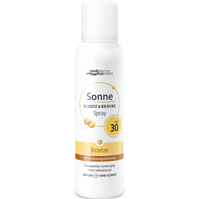 SONNE SCHUTZ & Bräune Spray bronze LSF 30