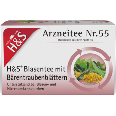 H&S Blasentee mit Bärentraubenblätter Filterbeutel