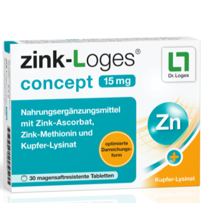 ZINK-LOGES concept 15 mg magensaftres.Tabletten